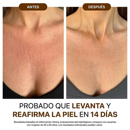 Redescubre la confianza con una piel más firme, suave y radiante