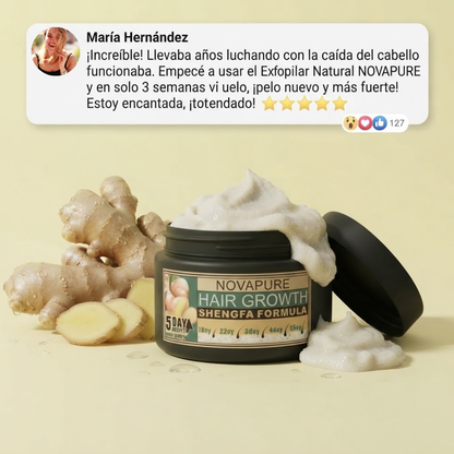 NOVAPURE EXFOLIANTE® | DESPÍDETE DE LAS ESCAMAS, LA CASPA Y EL CUERO CABELLUDO IRRITADO