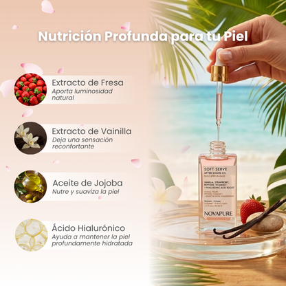 NovaPure® | Aceite After Shave- Brillo Suave y Piel Hidratada