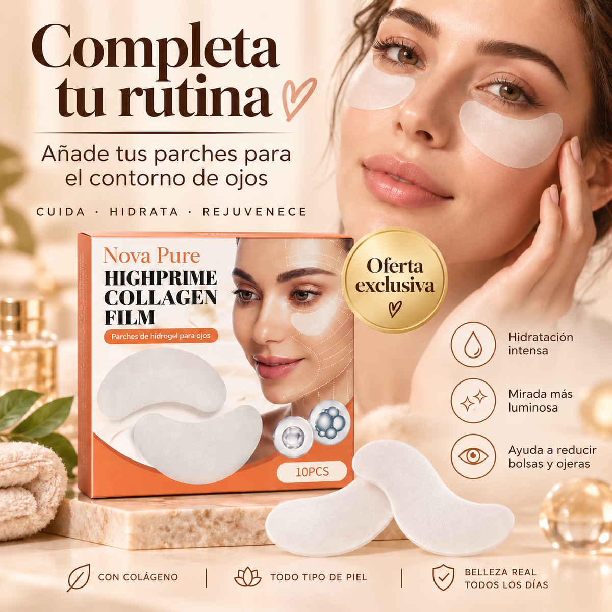 Nova Pure Collagen Eye Patches