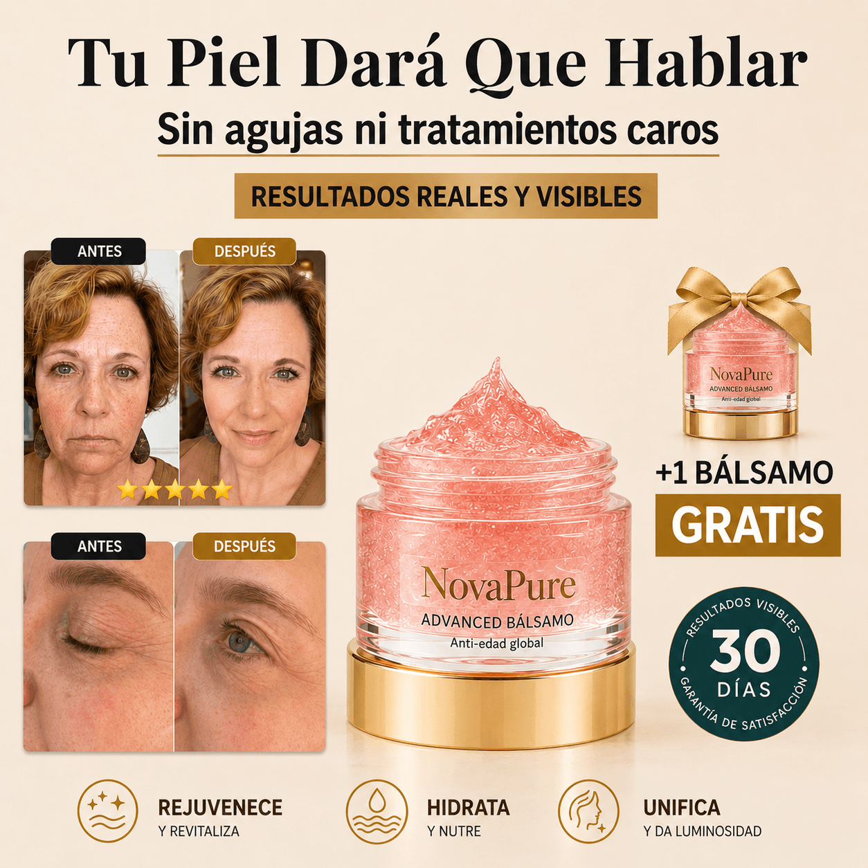 Bálsamo NovaPure® |Elimina Arrugas y Rejuvenece Tu Piel